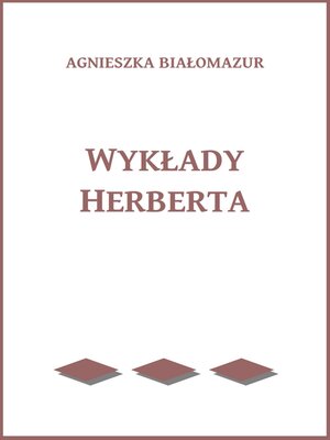 cover image of Wykłady Herberta